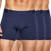 Panos Emporio 3P Base Bamboo Cotton Boxer Marine Small Herren