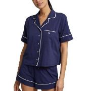 Polo Ralph Lauren Short Sleeve PJ Set Marine Small Damen