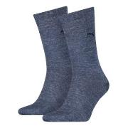 Puma 2P Classic Socks Jeansblau Gr 43/46 Herren