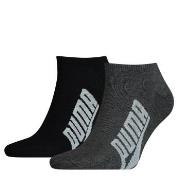 Puma 2P Lifestyle Sneaker Sock Schwarz Gr 39/42