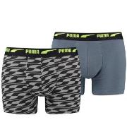 Puma 2P Men Formstrip Boxer Blau Baumwolle Medium Herren