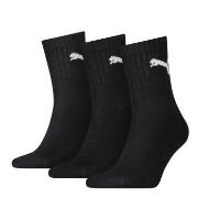 Puma 3P Short Crew Unisex Socks Schwarz Gr 39/42