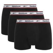 Reebok 3P Barlow Sports Trunk Schwarz Baumwolle Small Herren