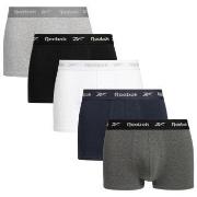 Reebok 5P Boyes Trunk Marine/Grau Baumwolle Small Herren