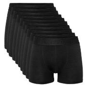 Resteröds 10P Bamboo Boxer Brief Schwarz Small Herren