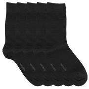 Resteröds 5P Bamboo Socks Schwarz Gr 40/45 Herren