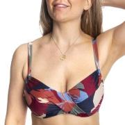 Scampi Vulcano Canopy Marine Bikini Top Blau Muster Small Damen