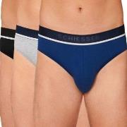 Schiesser 3P 95-5 Organic Cotton Rio Brief Blau/Grau Baumwolle Small H...