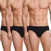 Schiesser 3P Essentials Super Mini Briefs Schwarz Baumwolle Small Herr...