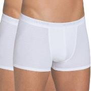 Sloggi 2P For Men Basic Short Weiß Baumwolle Small Herren