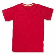 Stedman Active 140 Raglan For Men Rot Polyester Small Herren