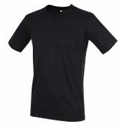 Stedman Classic-T Fitted For Men Schwarz Baumwolle Small Herren