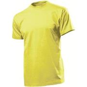 Stedman Comfort Men T-shirt Gelb Baumwolle Small Herren