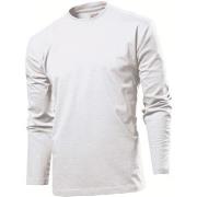 Stedman Comfort-T Long Sleeve Weiß Baumwolle Small Herren