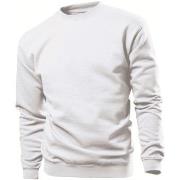 Stedman Sweatshirt Men Weiß Small Herren