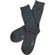 Topeco Men Classic Socks Plain Dunkelgrau Gr 41/45 Herren