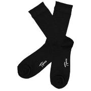 Topeco Men Sock Solid Bamboo Schwarz Gr 41/45 Herren