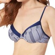 Triumph Summer Waves Underwire Bikini Bra Blau Muster B 36 Damen