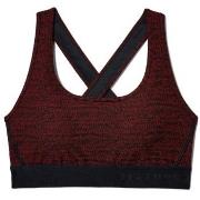 Under Armour BH Crossback Jacquard Sports Bra Rot Muster Polyester Sma...