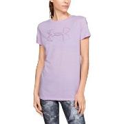 Under Armour Graphic Logo Classic Crew Helllila Small Damen