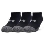 Under Armour 3P HeatGear No Show Sock Schwarz Gr 36/41