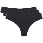 Under Armour 3P Pure Stretch Thong Schwarz Small Damen