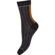 Hype the Detail Socks Schwarz/Orange Strl 37/41 Damen