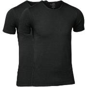 JBS 2P Bamboo Crew Neck T-shirt Schwarz Small Herren