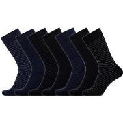 JBS 7P Bamboo Socks Schwarz/Blau Gr 45/48