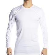 JBS Basic Longsleeve White Weiß Baumwolle Small Herren