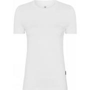 JBS of Denmark Bamboo Blend Slim Tee Weiß Small Damen