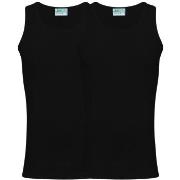 JBS 2P Organic Cotton Singlet Schwarz Ökologische Baumwolle Small Herr...