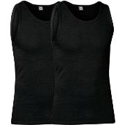 JBS 2P Organic Cotton Tank Top Schwarz Ökologische Baumwolle Small Her...