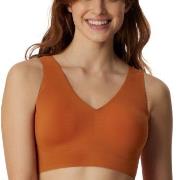 Schiesser BH Invisible Soft Bralette Rostorange 38 Damen