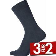 Egtved Pure Cotton Socks Dunkelblau Baumwolle Gr 45/48 Herren