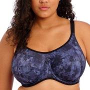 Elomi BH Energise Underwire Sport Support Bra Lila gemustert E 85 Dame...