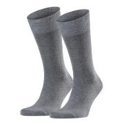 Falke 2P Happy Socks Grau Gr 39/42 Herren