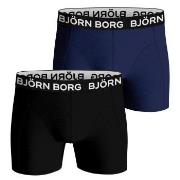 Bjorn Borg Bamboo Cotton Blend Boxer 2P Schwarz/Blau Small Herren