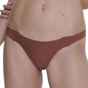 Sloggi ZERO Feel 2 0 Tiny Tanga Dunkelbraun Small Damen