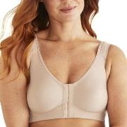 Swegmark BH Front Fastening CoolMax Moulded Soft Bra Beige B 75 Damen