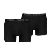 Puma 2P Men Everyday Basic Boxer Schwarz Baumwolle Small Herren