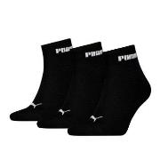 Puma 3P Unisex New Generation Cushioned Quarter Sock Schwarz Gr 39/42