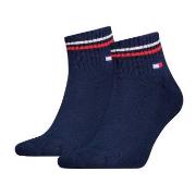 Tommy Men Uni TJ Iconic Quarter Socks 2P Marine Gr 39/42 Herren