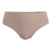 Calvin Klein Invisibles High Rise Thong Beige Medium Damen