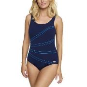 Damella Keira Chlorine Resistant Swimsuit 52-54 Marine 52 Damen