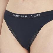 Tommy Hilfiger Tonal Logo Lace Briefs Marine Small Damen