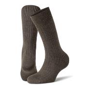 Panos Emporio 2P Premium Mercerized Wool Rib Socks Hellbraun One Size ...