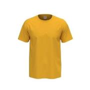 Stedman 4P Comfort Men T-shirt Senfgelb Baumwolle Small Herren