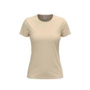 Stedman Classic Women T-shirt Beige Baumwolle Small Damen