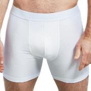 Bread and Boxers Brief Boxer Long Leg 3P Weiß Ökologische Baumwolle Sm...